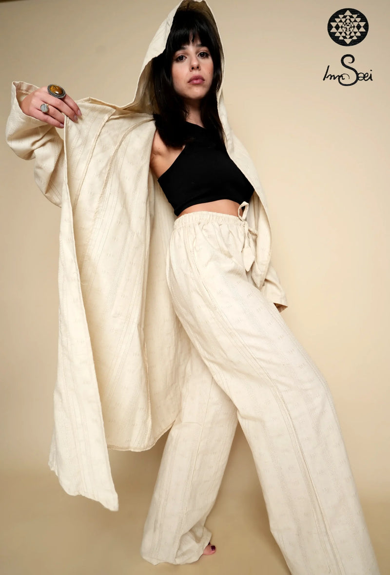 Off-White Linen Set
