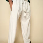 Pants Linen Off White