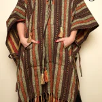 Poncho Woven Cotton  - HandMade