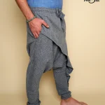 Single ply Linen Harem Pants