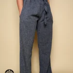 Linen M.wns Blue Pants