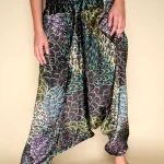 Serene Silk Printed Harem Pants