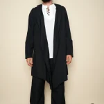 Gabardine Twin Set Black-Formal Look