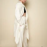 Linen Twin Set Off White