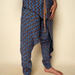 Harem Pants Single Ply Crochet Exotic Fabric